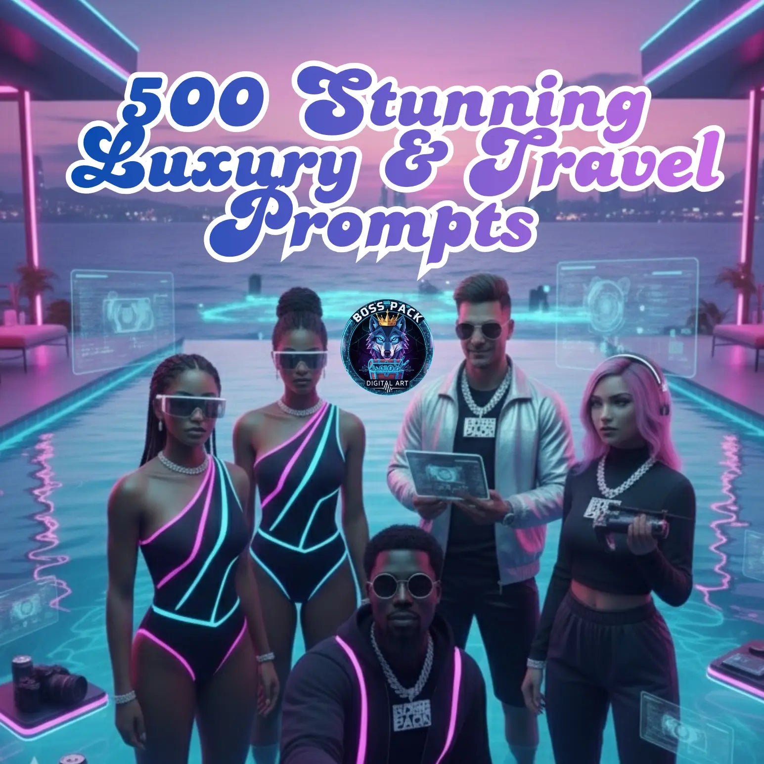 500 Plus Gemini Stunning Luxury Travel Prompts - BossPack AI